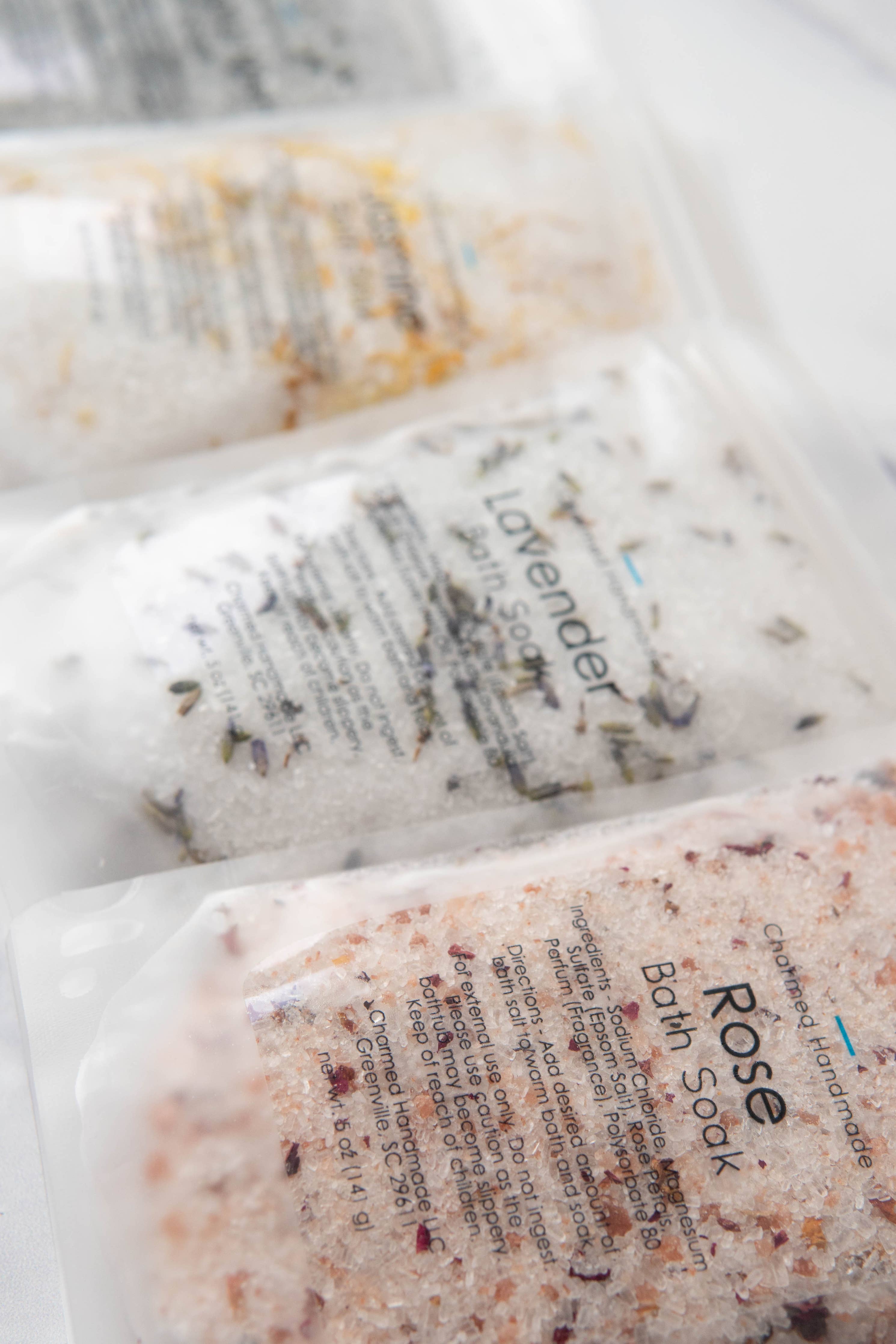 Bath Salt Pouches