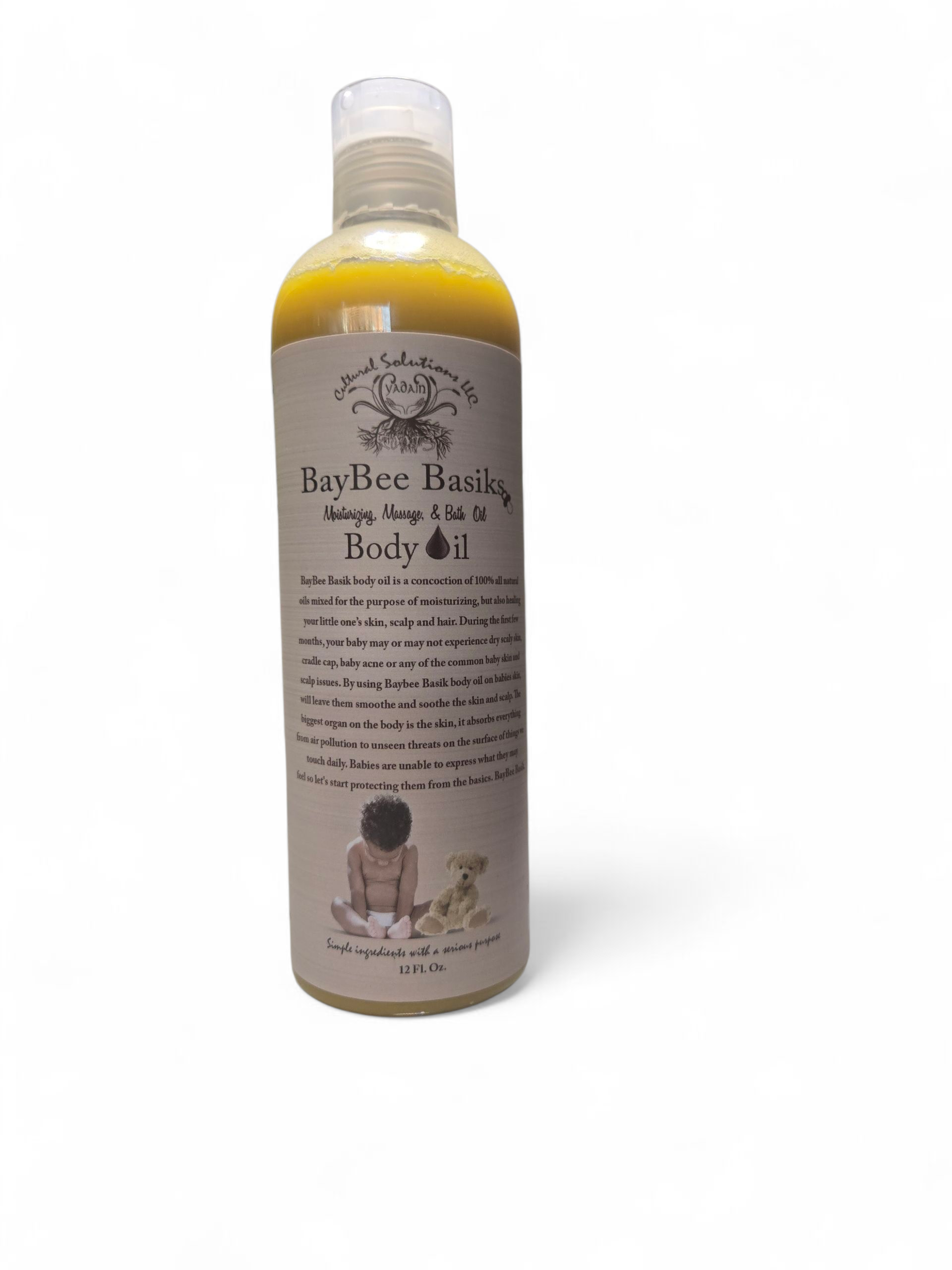 Yadain BayBee Basiks Moisturizing, Massage and Bath Oil Body Oil