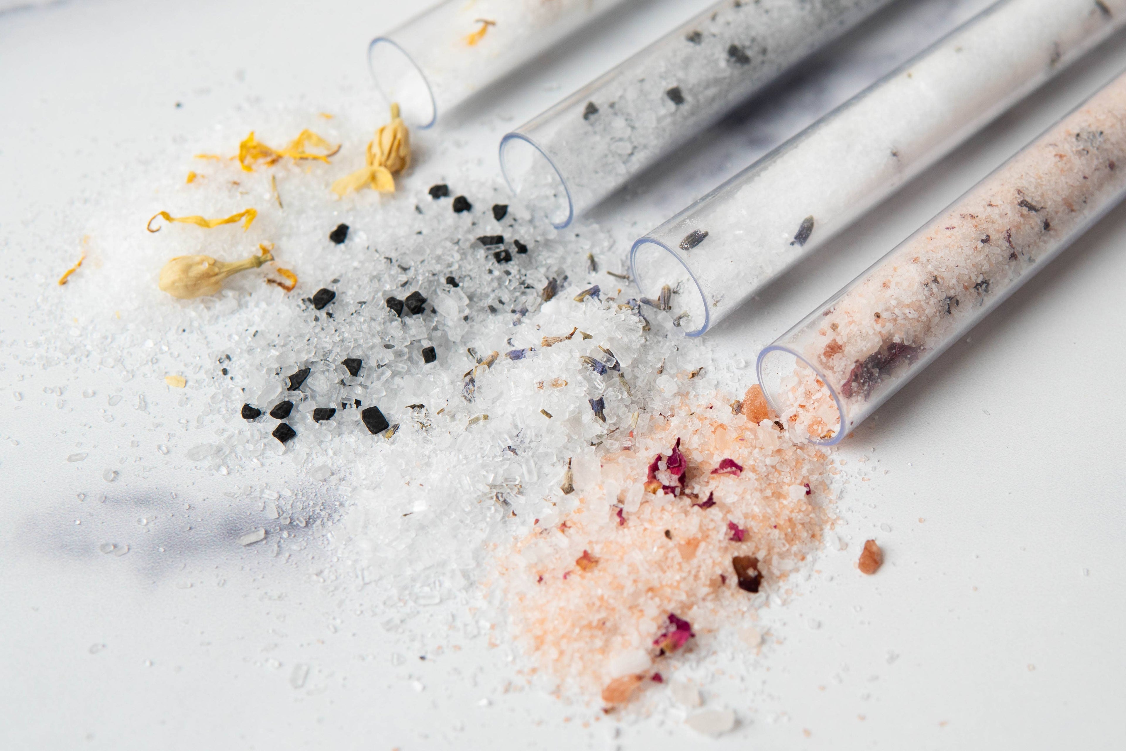 Bath Salt Test Tube Favors