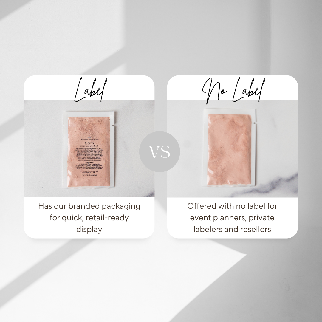 Single Use Clay Face Mask