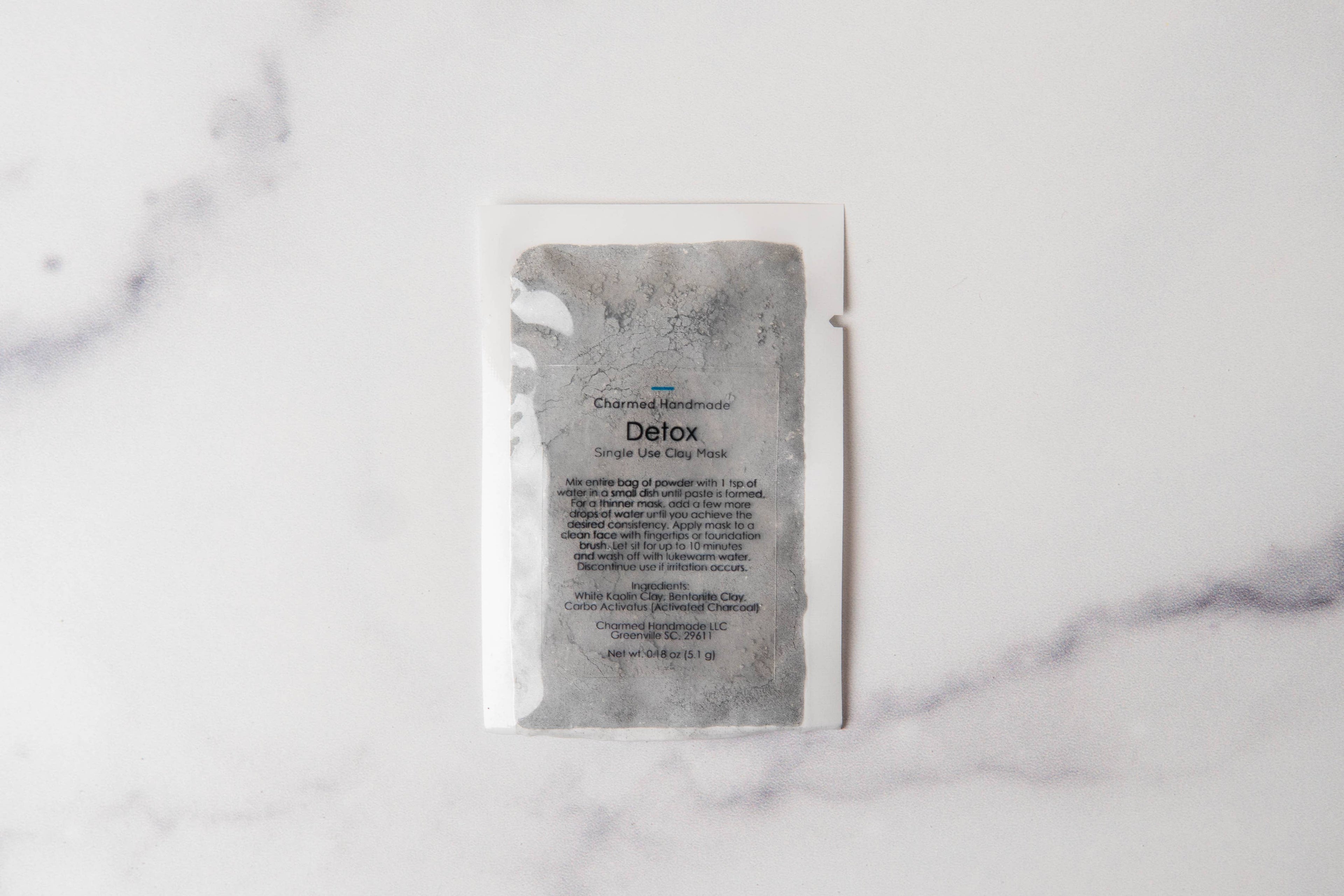 Single Use Clay Face Mask