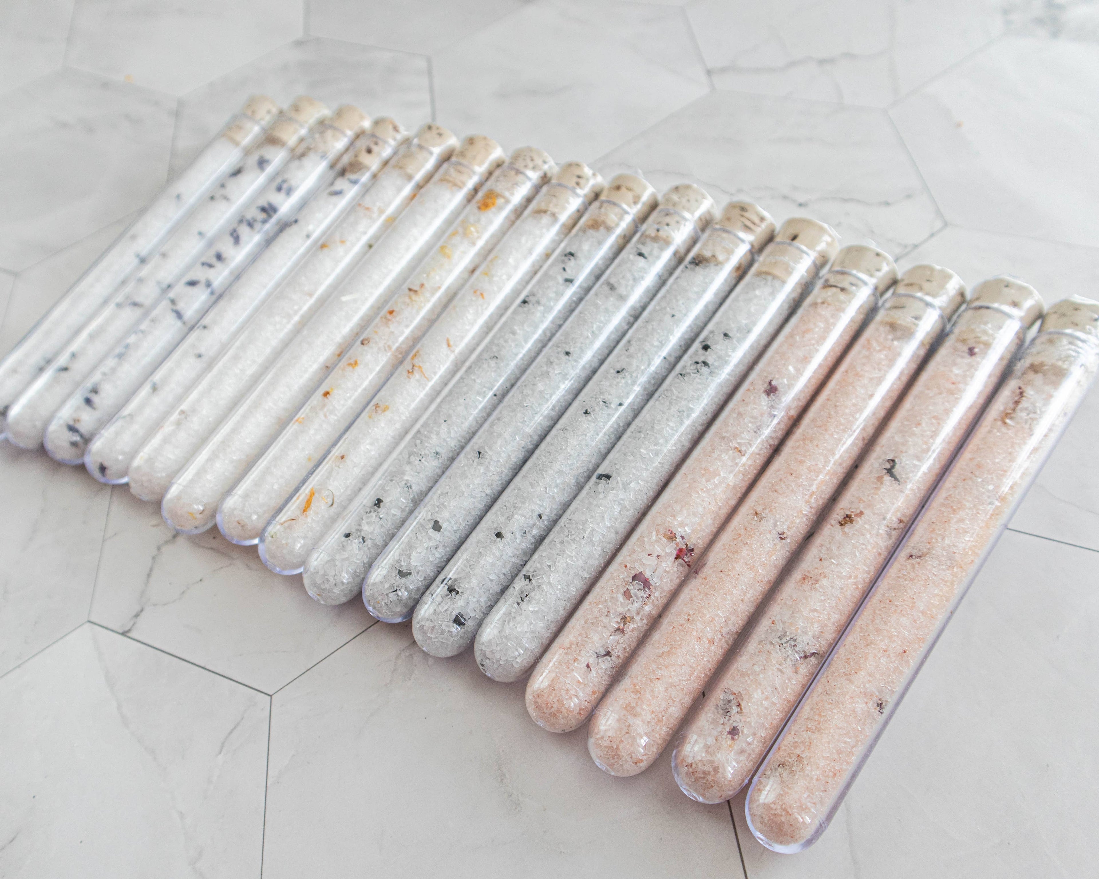 Bath Salt Test Tube Favors