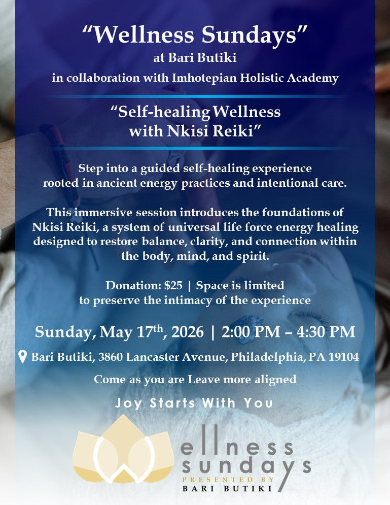 Wellness Sundays "Self-healing Wellness with Nkisi Reiki"