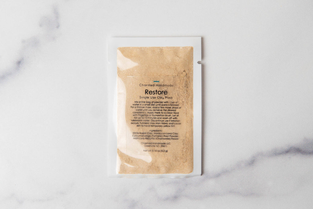 Single Use Clay Face Mask