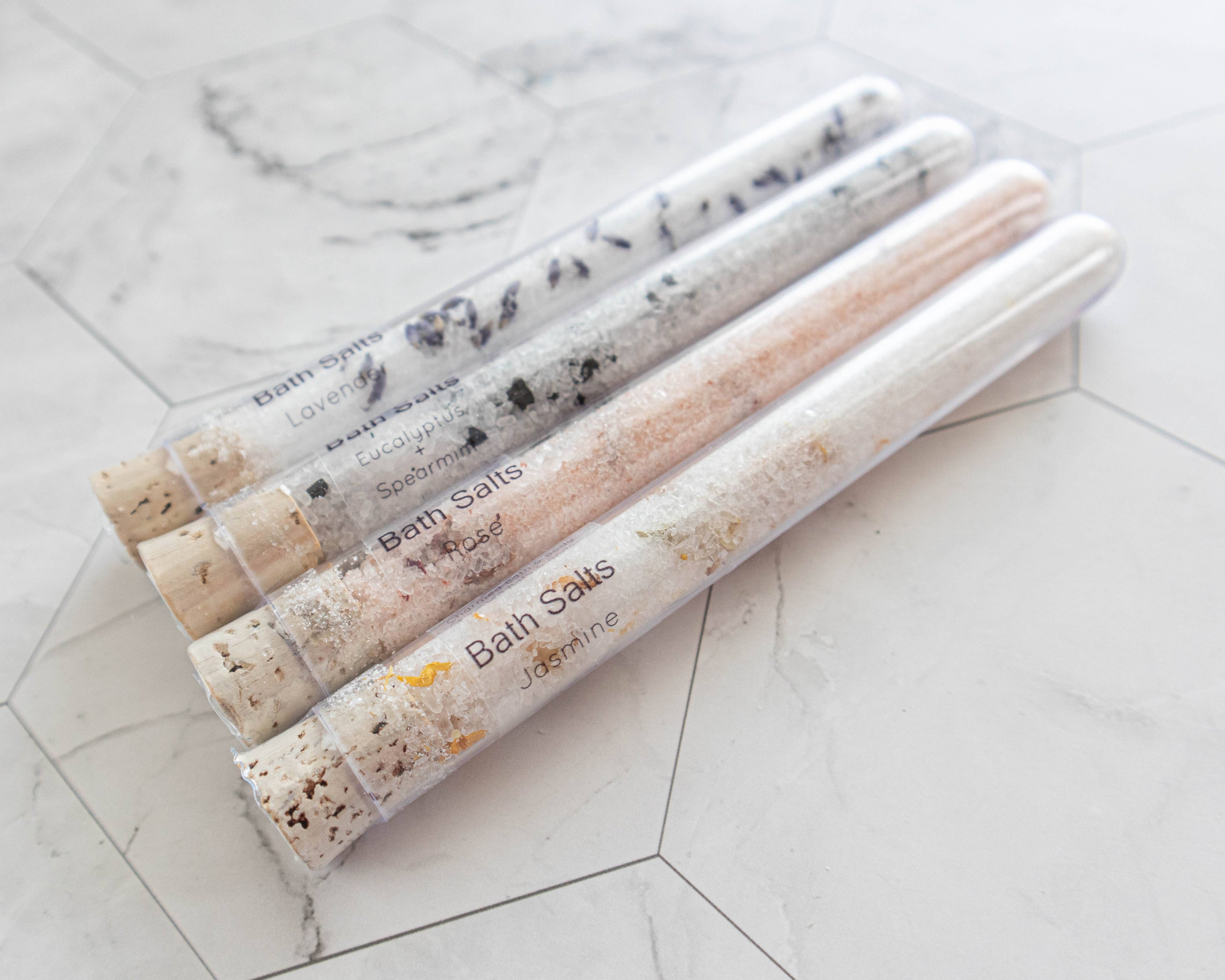 Bath Salt Test Tube Favors