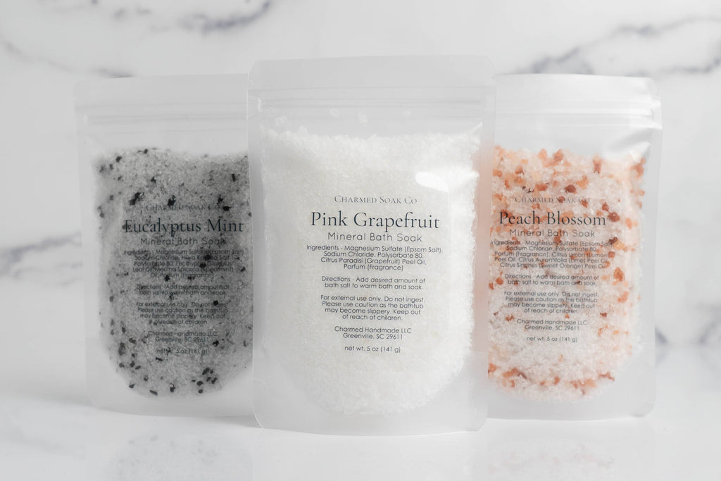 Mineral Bath Soaks | Pouch | Branded & Unlabeled