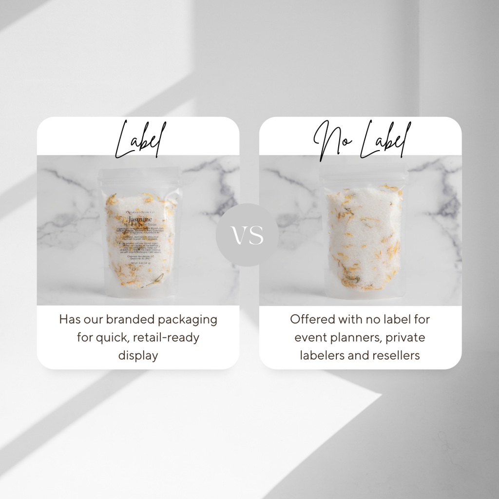 Mineral Bath Soaks | Pouch | Branded & Unlabeled