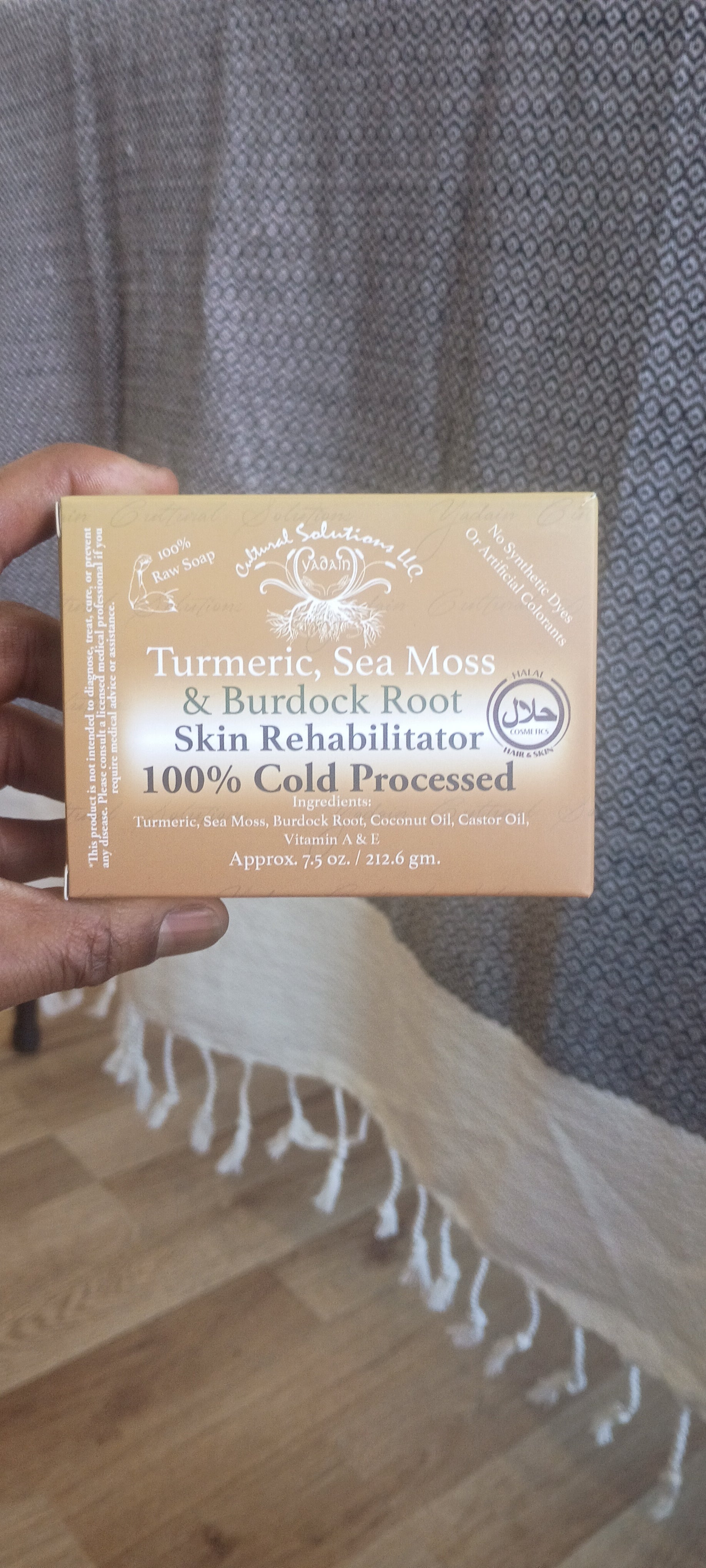 Yadain Turmeric, Sea Moss & Burdock Root Skin Rehabilitator