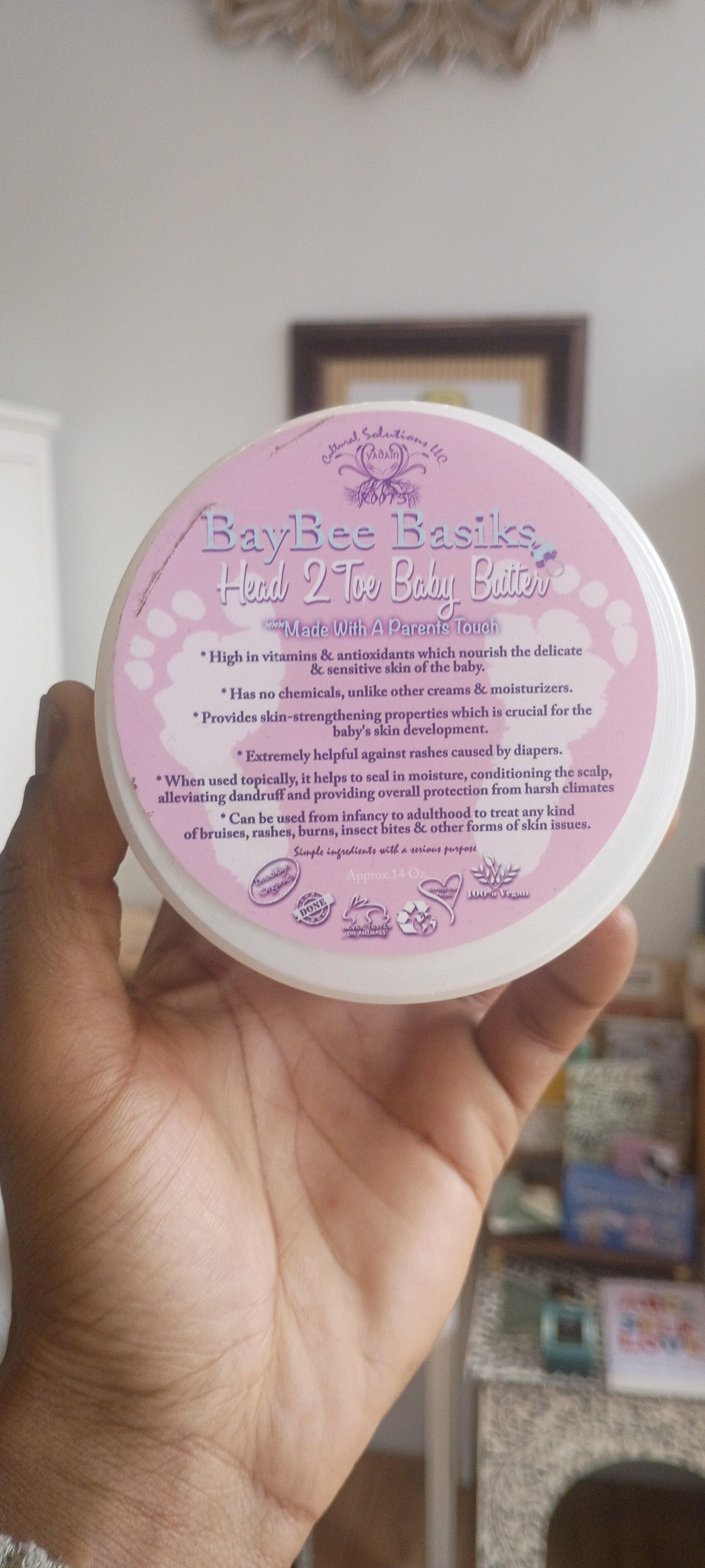 Yadain Baybee Basiks Head 2 Toe Baby Butter